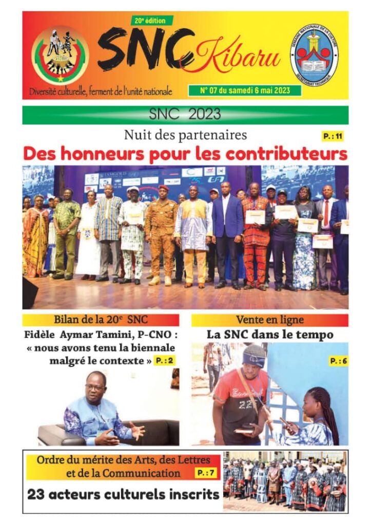 SNC Kibaru : N°07 du 6 mai 2023